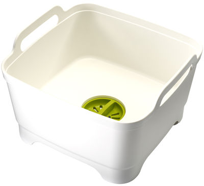 Joseph Joseph Wash&Drain Dishwashing bowl. White,Green