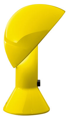 Martinelli Luce Elmetto Table lamp - / H 28 cm. Yellow