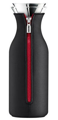 Eva Solo Stoppe-goutte Carafe - Drip-free with bicoloured insulating cover - 1L. Red,Black