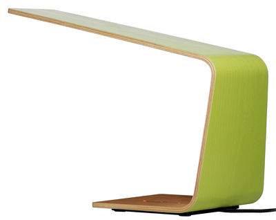Tunto LED1 Table lamp. Green,Oak