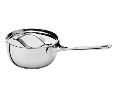 Serafino Zani Al Dente saucepan - Ø 16 cm / 1,8L - Without lid. Glossy metal