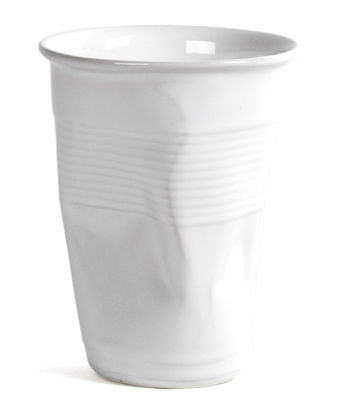 Rob Brandt - Pop Corn Coffee cup - XL - H 10,5 cm. White
