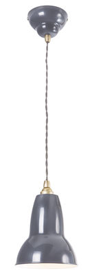 Anglepoise Original 1227 Pendant - Brass/ Ø 14 cm. Brass,Grey elephant