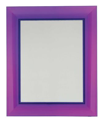 Kartell Francois Ghost Mirror - 68 x 79 cm. Purple