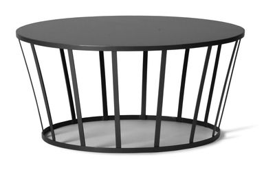 Petite Friture Hollo Coffee table - H 33 cm. Charcoal grey