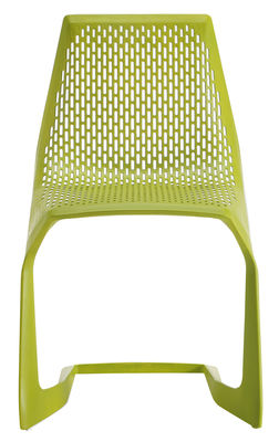 Plank Myto Stackable chair - Plastic. Green