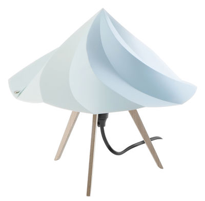 Moustache Chantilly Small Table lamp. Blue