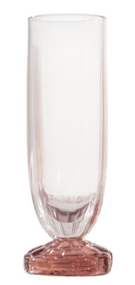 Kartell Jellies Family Champagne glass - H 17 cm. Pink