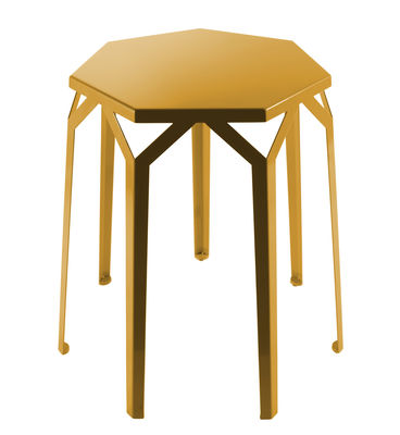 Internoitaliano Ripe Coffee table - H 60 cm x L 56,5 cm. Yellow