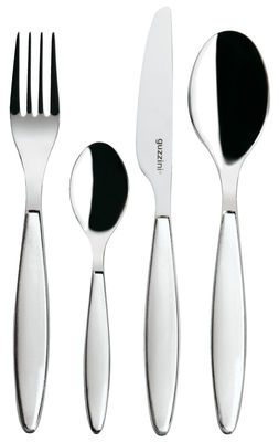 Guzzini Feeling Kitchen cupboard - 24 pieces of cutlery. White