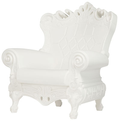 Design of Love by Slide Queen of Love Armchair - L 103 cm. White