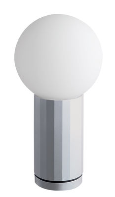 Wrong for Hay Turn on Table lamp - LED - H 19,5 cm. Aluminum