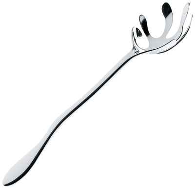 Alessi Mediterraneo Spaghetti spoon. Polished steel