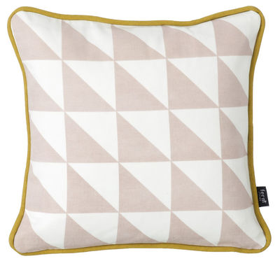 Ferm Living Little geometry Cushion - cotton - 30 x 30 cm. Pink