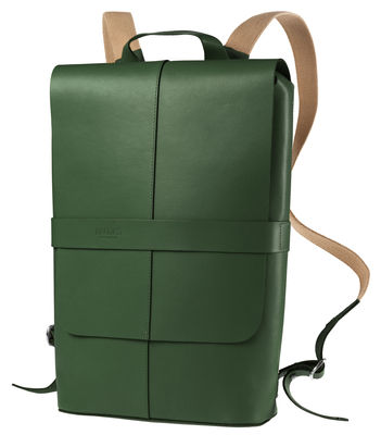 Brooks Piccadilly Ruck sack - Leather. Olive green