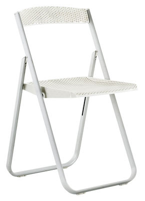 Kartell Honeycomb Foldable chair - Polycarbonate & metal structure. Opaque white