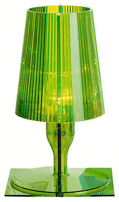 Kartell Take Table lamp. Green