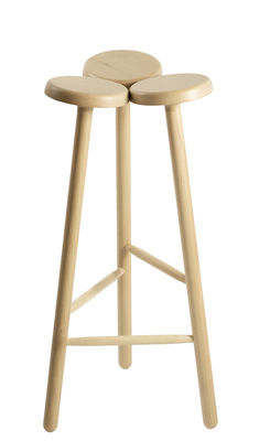 Internoitaliano Temù Bar stool - H 68 cm. Natural wood