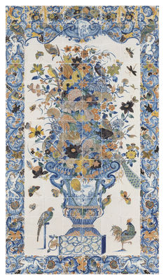 ixxi Careaux Rijskmuseum Decorative pannel - 112 x 196 cm. Multicoulered