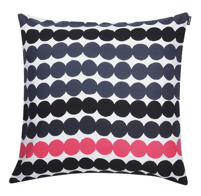 Marimekko Räsymatto Cushion - 50 x 50 cm. White,Pink,Black