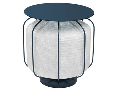 Forestier In & Out Illuminated side table. Blue