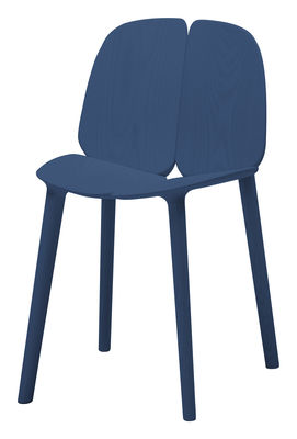 Mattiazzi Osso Chair - Stained ash. Blue