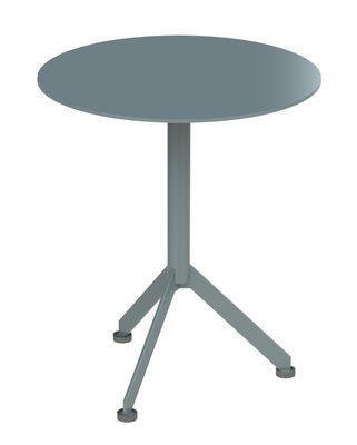 Matière Grise Zephir Table - Ø 70 cm. Grey-blue