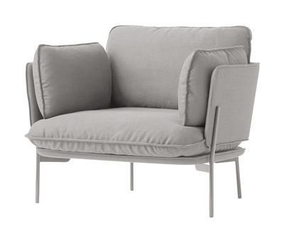 And Tradition Cloud LN1 Armchair. Grey