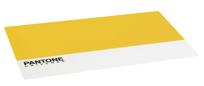 ROOM COPENHAGEN Pantone Universe™ Placemat - 28 x 45 cm. White,Lemon yellow