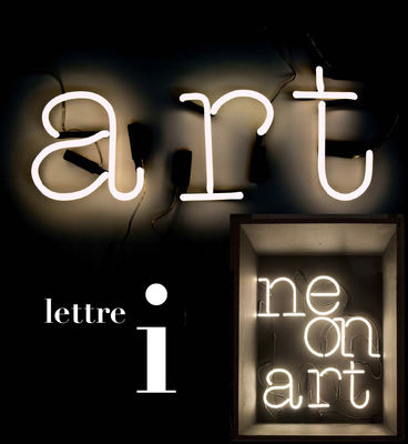Seletti Neon Art Wall light - Letter I. White