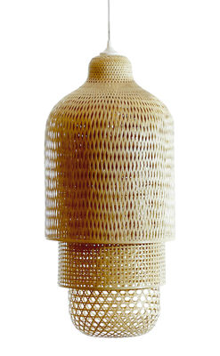 Pop Corn Hanoi Pendant - Ø 36 X H 75 cm. Bamboo