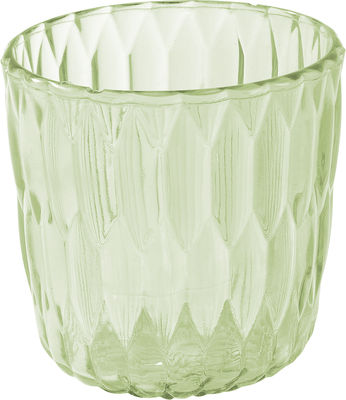 Kartell Jelly Vase - Ice bucket. Transparent green