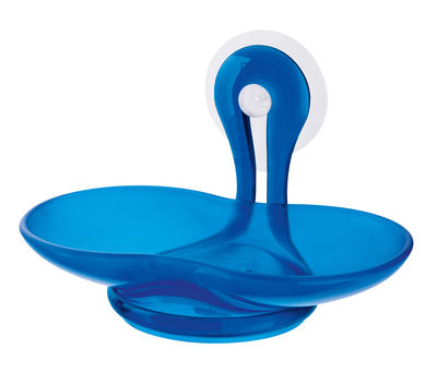 Koziol Loop Soap holder - Soap dish. Transparent caribbean blue