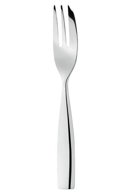 Alessi Dressed Cake fork - L 17 cm. Glossy metal