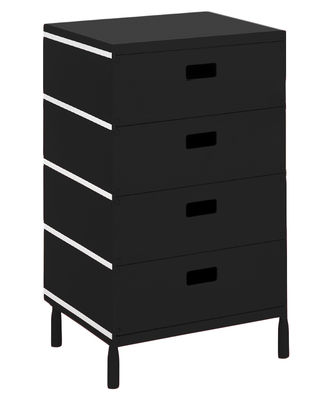 Magis Plus Unit Crate - 4 drawers. Charcoal grey