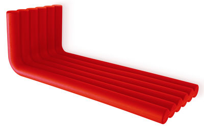 B-LINE Liquorice Shelf - L 67,5 cm. Red