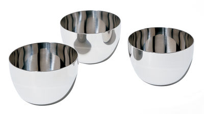 Alessi Mami Bowl - Set of 3. Steel
