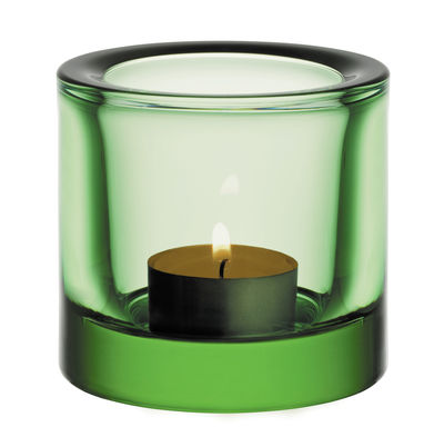 Iittala Kivi Candle holder - H 6 cm. Apple green