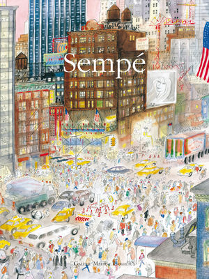 Image Republic Sempé New York Poster. Multicoulered