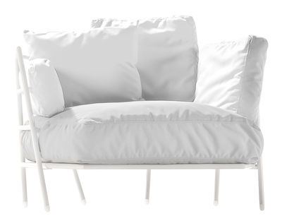Alias Dehors Padded armchair - Outdoor. White