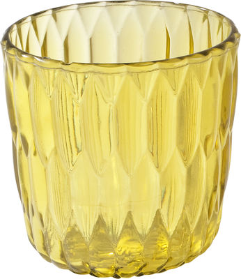 Kartell Jelly Vase - Ice bucket. Transparent yellow