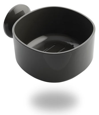 Alessi Birillo Soap holder. Charcoal grey