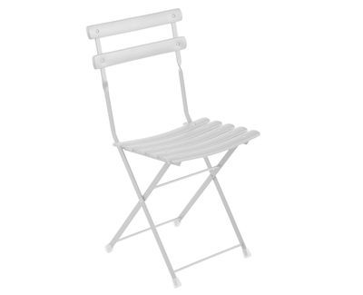Emu Arc en Ciel Foldable chair - Metal. White