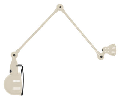 Jieldé Signal Wall light - 2 arms - L max 60 cm. Glossy ivory