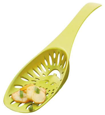 Koziol Mirco Strainer - / spoon. Mustard green