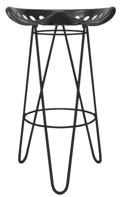 Nantavia Gouvy Bar stool - H 65 cm - Metal. Black