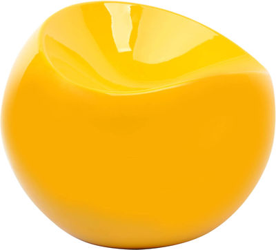 XL Boom Ball Chair Pouf. Sunny yellow