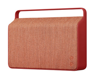 Vifa Copenhague Bluetooth speaker - Bluetooth / Fabric & alu. Red