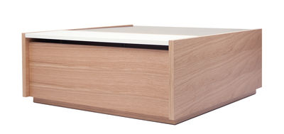POP UP HOME Amsterdam Coffee table - Chest. White,Grey,Oak