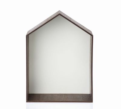 Ferm Living Studio Shelf - W 30 x H 40 cm. White,Dark wood